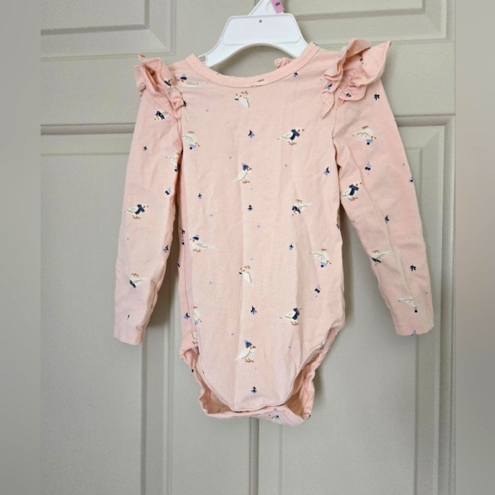 3/$15 Rise Little Earthling Long Sleeve Onesie 12-18m